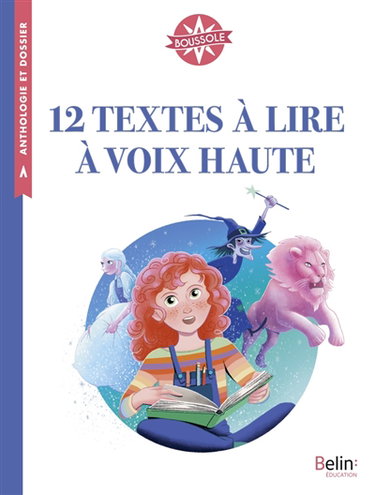 Couverture de 12 textes à lire à voix haute : cycle 3