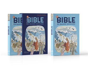 Couverture de La Bible en bande dessinée : le vrai texte