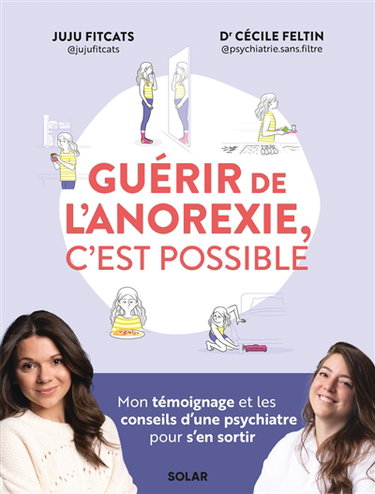 Couverture de Guérir de l'anorexie, c'est possible