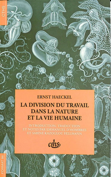 Couverture de La division du travail dans la nature et la vie humaine