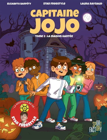 Couverture de Capitaine Jojo. La maison hantée