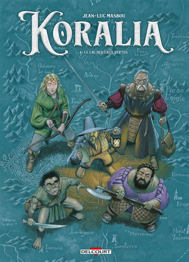 Couverture de Koralia. Vol. 1. Le lac des eaux vertes