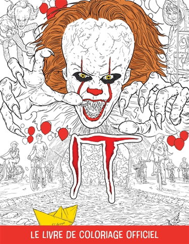 Couverture de It : le livre de coloriage officiel