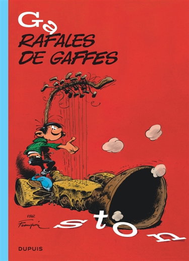 Couverture de Gaston. Vol. 8. Rafales de gaffes
