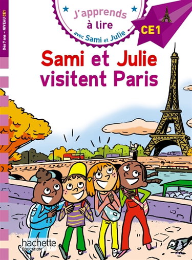 Couverture de Sami et Julie visitent Paris : CE1