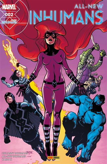 Couverture de All-New Inhumans, n° 2. Uncanny Inhumans
