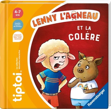 Couverture de Lenny l'agneau et la colère