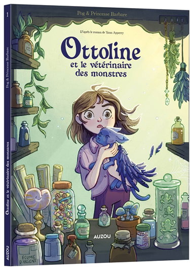 Couverture de Ottoline et le vétérinaire des monstres. Vol. 1
