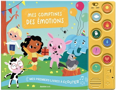 Couverture de Mes comptines des émotions