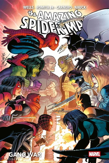 Couverture de The amazing Spider-Man. Vol. 5. Gang war