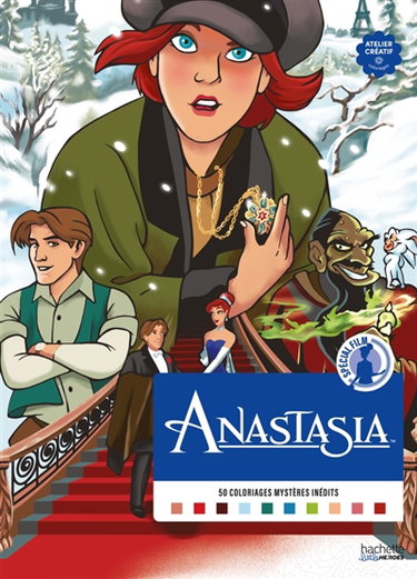 Couverture de Coloriages Mystères Disney - Spécial film : Anastasia
