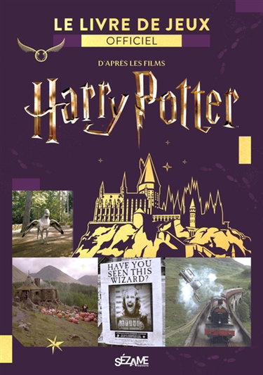 Couverture de Harry Potter : le livre de jeux officiel