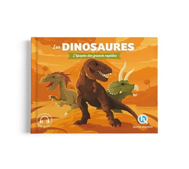 Couverture de Dinosaures : l'épopée des grands reptiles
