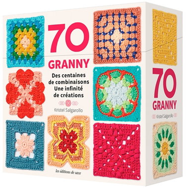Couverture de 70 granny : des centaines de combinaisons, une infinité de créations