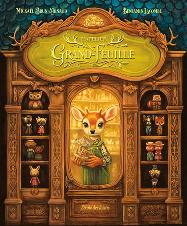 Couverture de Les contes de Bellécorce. L'atelier Grand-Feuille
