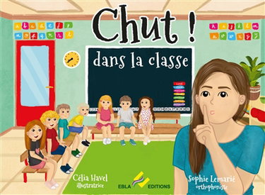 Couverture de Chut ! Dans la classe par Sophie Lemarié