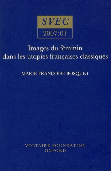 Couverture de Images du féminin dans les utopies françaises classiques