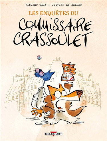 Couverture de Les enquêtes du commissaire Crassoulet