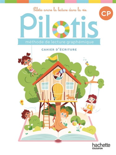 Couverture de Pilotis, méthode de lecture syllabique CP : cahier d'écriture