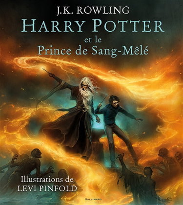 Couverture de Harry Potter. Vol. 6. Harry Potter et le prince de Sang-Mêlé
