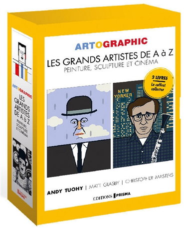 Couverture de Artographic : les grands artistes  A à Z : peinture, sculpture et cinéma