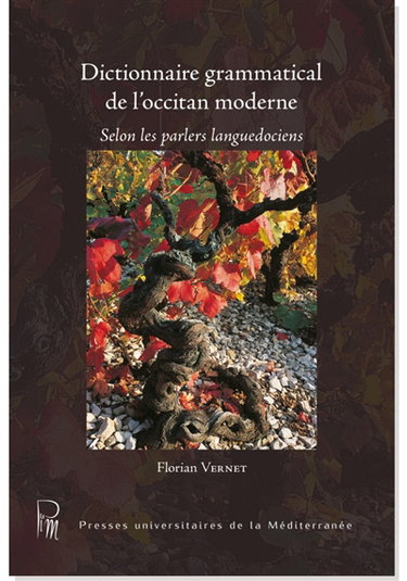 Couverture de Dictionnaire grammatical de l'occitan moderne : selon les parlers languedociens