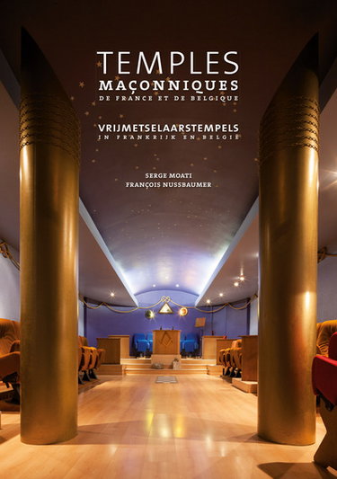 Couverture de Temples maçonniques de France et de Belgique. Vrijmetselaarstempels in Frankrijk en België