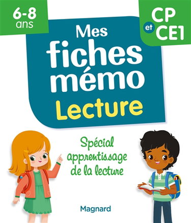 Couverture de Mes fiches mémo : lecture, CP et CE1