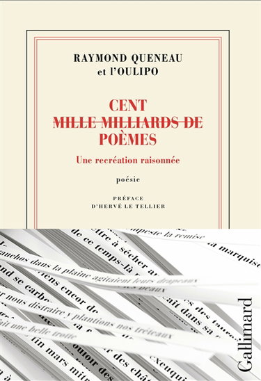 Couverture de Cent (mille milliards de) poèmes : une recréation raisonnée