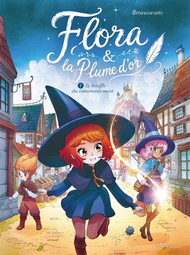 Couverture de Flora & la plume d'or. Vol. 1. Le souffle du commencement
