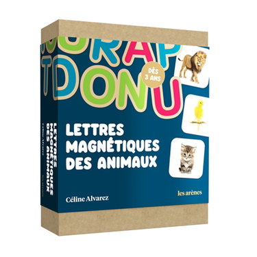 Couverture de Lettres magnétiques des animaux