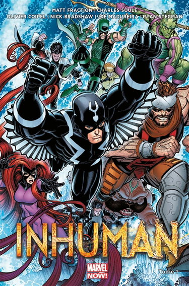 Couverture de Inhuman. Vol. 1. Inhumanité