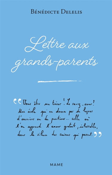 Couverture de Lettre aux grands-parents