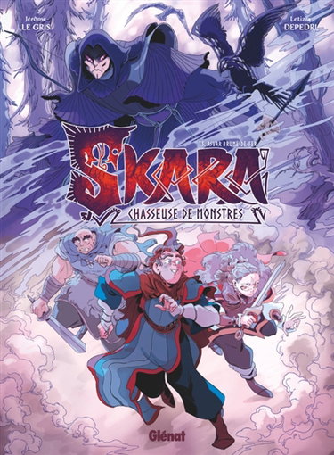 Couverture de Skara, chasseuse de monstres. Vol. 3. Asvar Brume-de-Fer