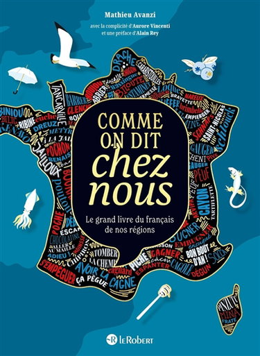 Couverture de Comme on dit chez nous : le grand livre du français de nos régions