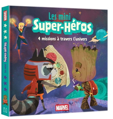 Couverture de Les mini super-héros : 4 missions à travers l'univers