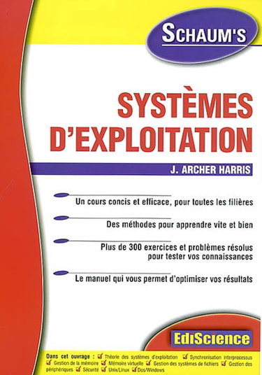 Couverture de Systèmes d'exploitation