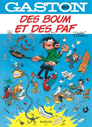 Couverture de Gaston. Vol. 23. Des boum et des paf