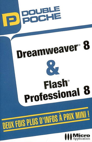 Couverture de Double poche Dreamweaver 8 et Flash 8