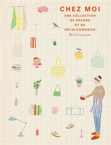 Couverture de Chez moi : décalcomanies : une collection de décors et de décalcomanies