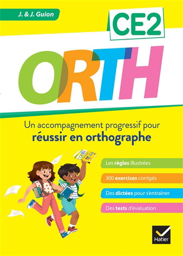 Couverture de Orth CE2 : un accompagnement progressif pour réussir en orthographe