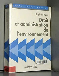 Droit et administration de l'environnement