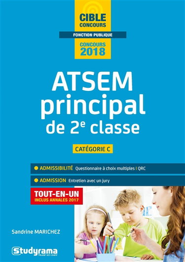 Couverture de ATSEM principal de 2e classe : tout-en-un, 2018 : catégorie C