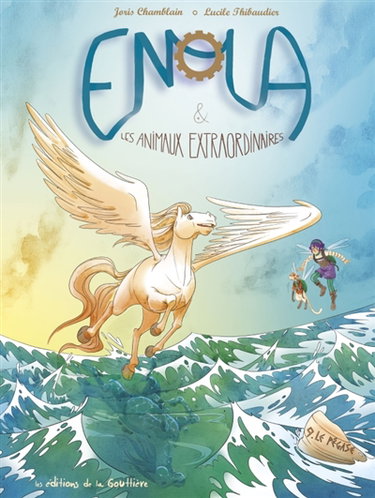Couverture de Enola & les animaux extraordinaires. Vol. 9. Le pégase