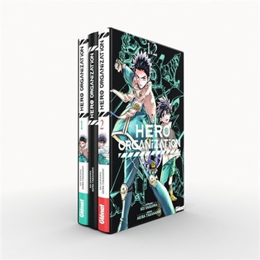 Couverture de Hero organization : coffret tomes 1 et 2