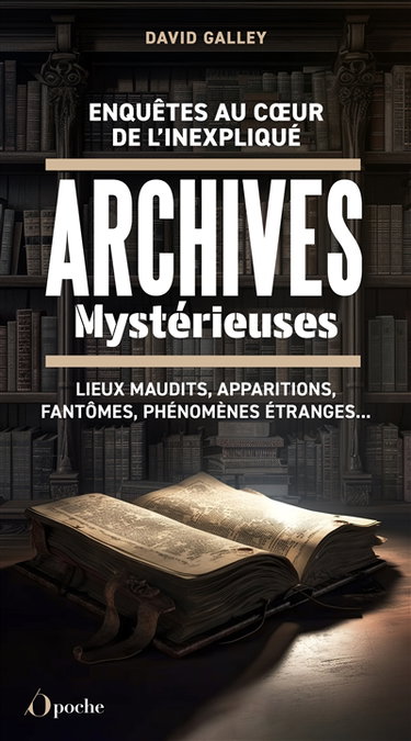 Couverture de Archives mystérieuses : enquêtes au coeur de l'inexpliqué : lieux maudits, apparitions, fantômes, phénomènes étranges...