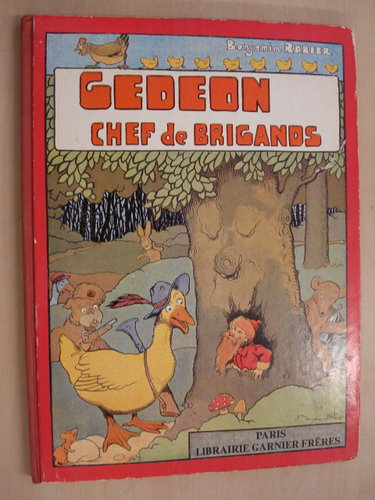 Couverture de Gédéon, chef des brigands par Benjamin Rabier