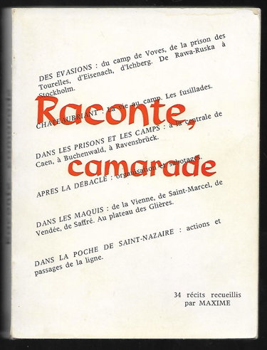 Couverture de Raconte, camarade