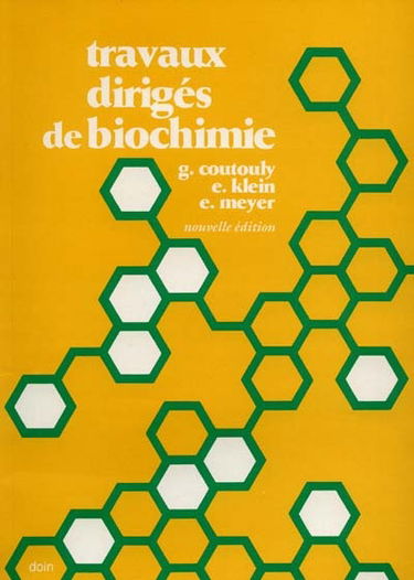 Travaux dirigés de biochimie