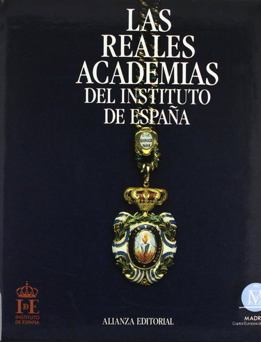 Couverture de Reales academias del instituto de España, las
